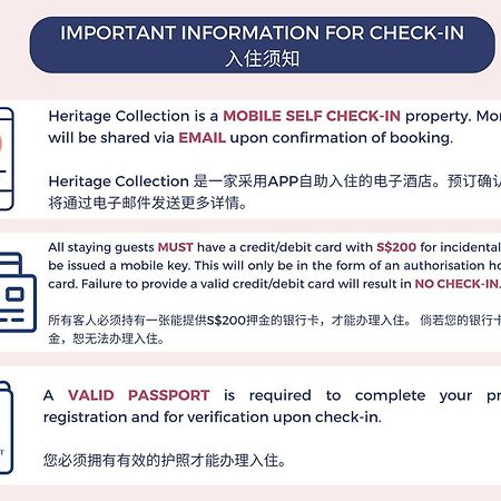 Heritage Collection On Pagoda - Mobile App Check-In 新加坡 外观 照片